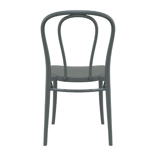 HS802 Victor Side Chair Dark Grey (Pack of 2)