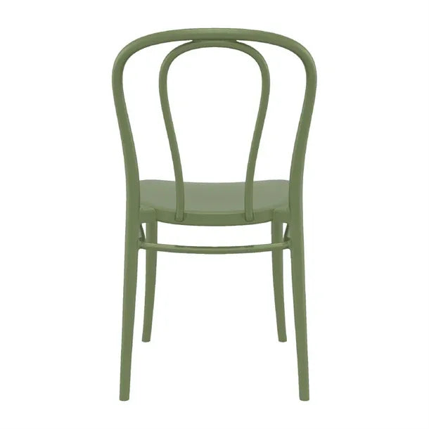 HS803 Victor Side Chair Olive Green (Pack of 2) - JD Catering Equipment Solutions Ltd