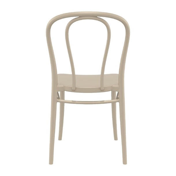 HS804 Victor Side Chair Taupe (Pack of 2)