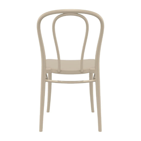 HS804 Victor Side Chair Taupe (Pack of 2)