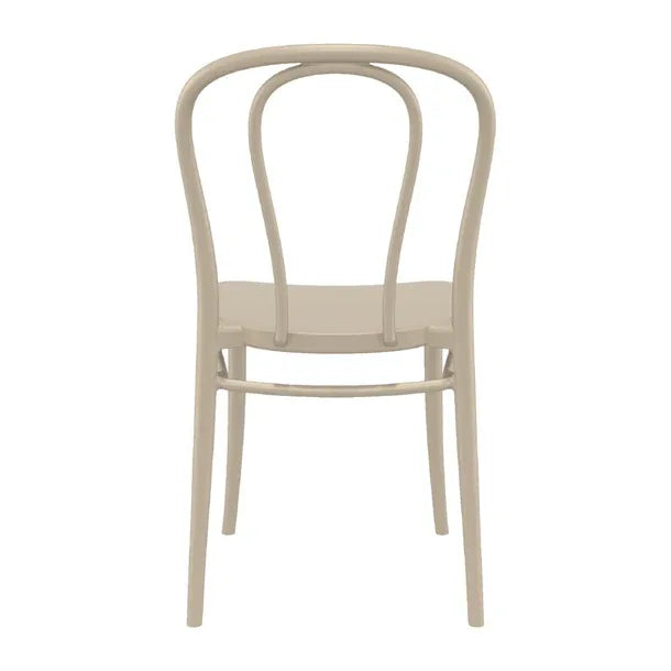 HS804 Victor Side Chair Taupe (Pack of 2) - JD Catering Equipment Solutions Ltd