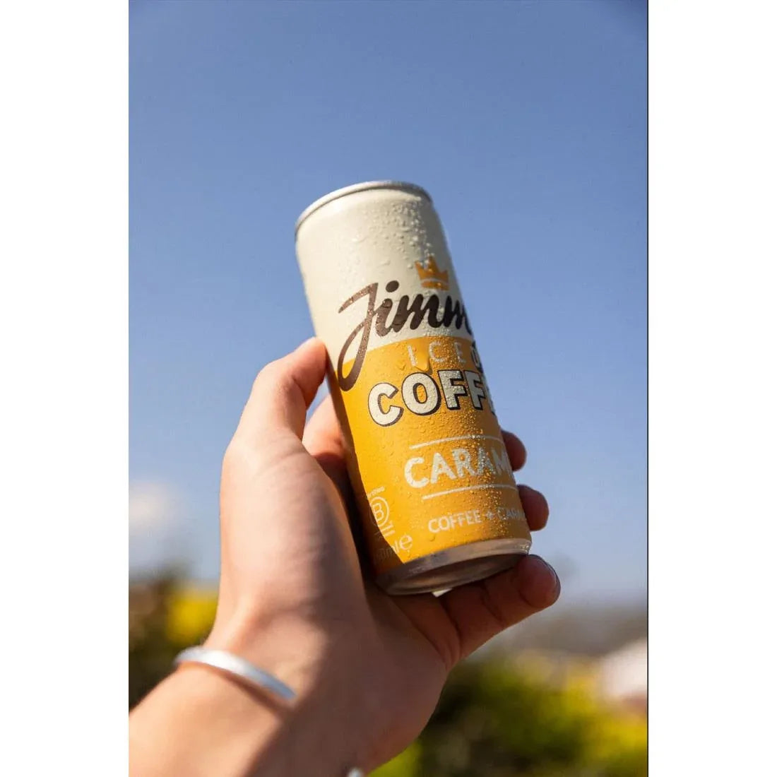 HS811 Jimmy's Caramel Iced Coffee BottleCan 275ml (Pack of 12) - JD Catering Equipment Solutions Ltd