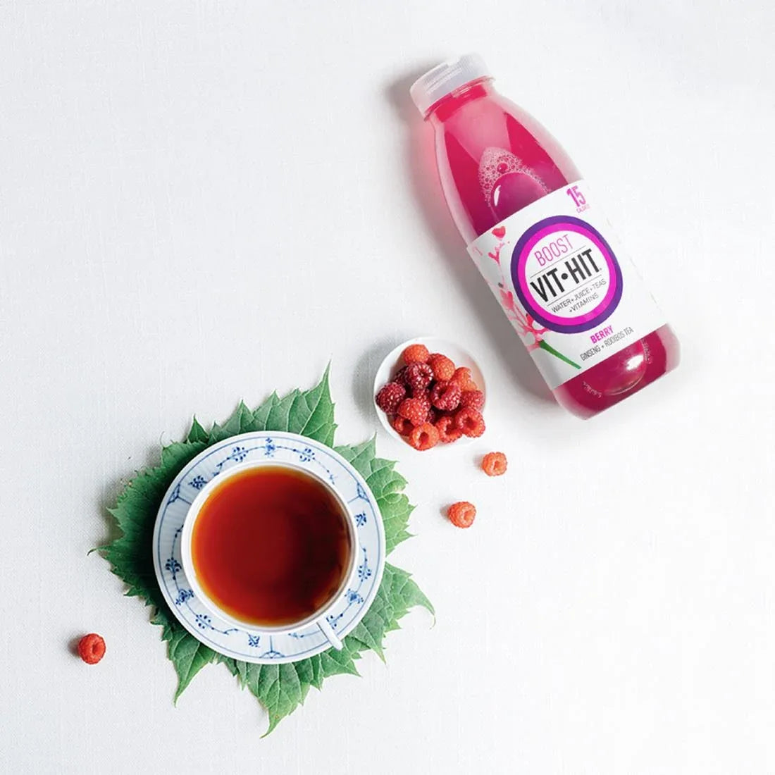 HS821 VITHIT Boost Berry Vitamin Water 500ml (Pack of 12) - JD Catering Equipment Solutions Ltd