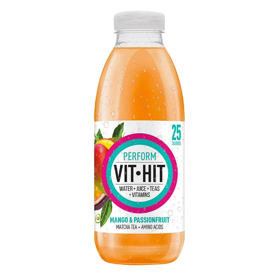 HS823 VITHIT Perform Mango & Passionfruit Vitamin Water 500ml (Pack of 12) - JD Catering Equipment Solutions Ltd