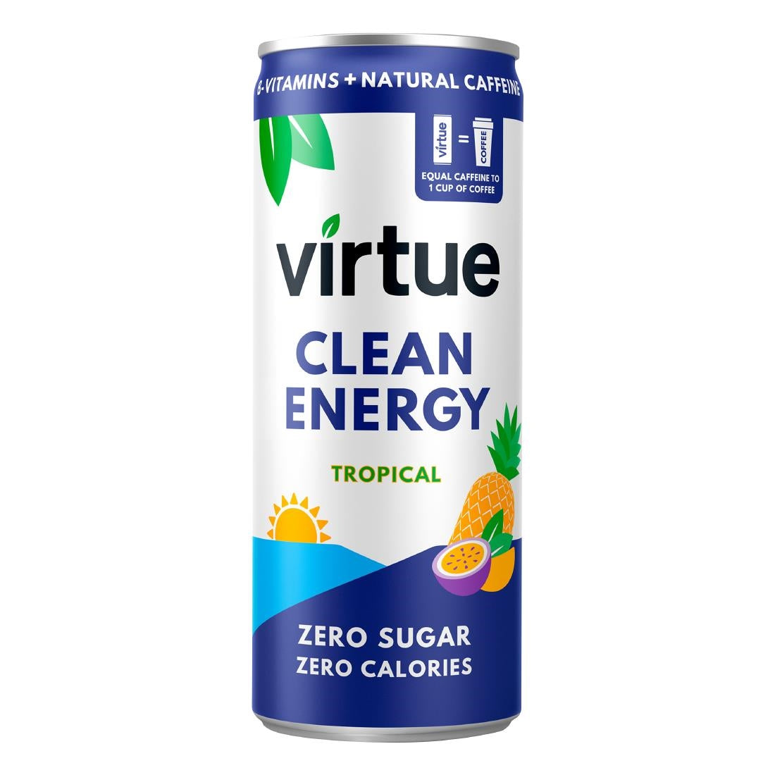 HS863 Virtue Clean Energy Tropical Drink 250ml (Pack of 12)