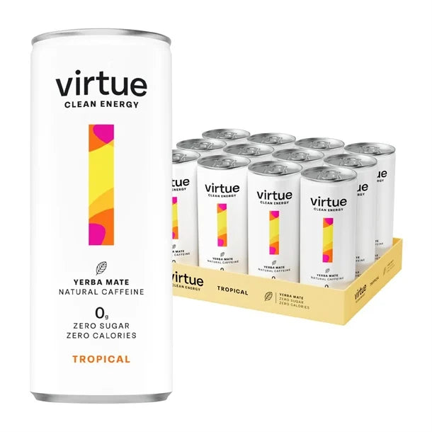 HS863 Virtue Clean Energy Tropical Drink 250ml (Pack of 12)