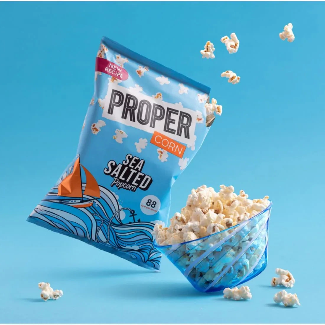HS870 Propercorn Impulse Lightly Sea Salted Popcorn 20g (Pack of 24) - JD Catering Equipment Solutions Ltd