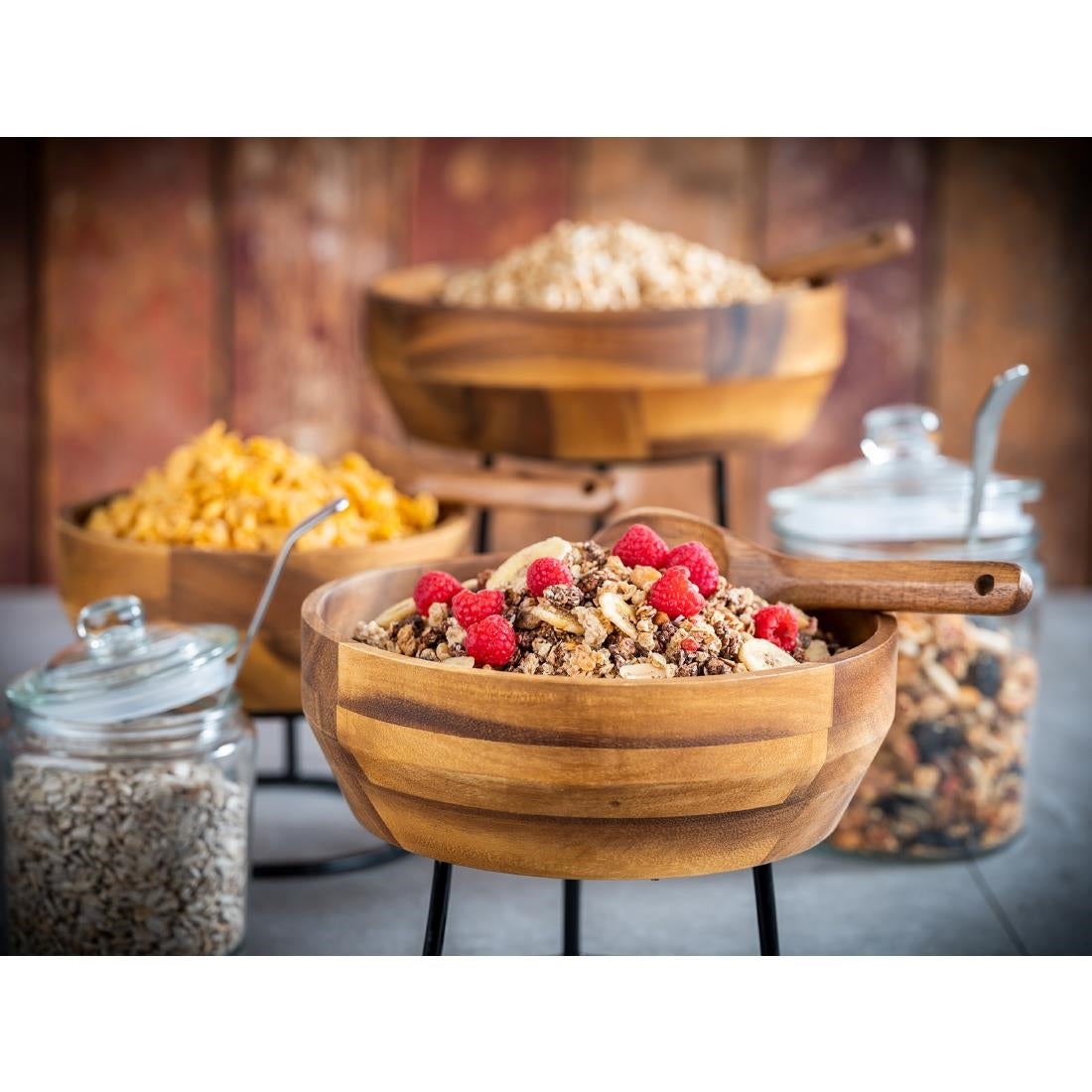 HS904 APS Acacia Bowl 1.8Ltr