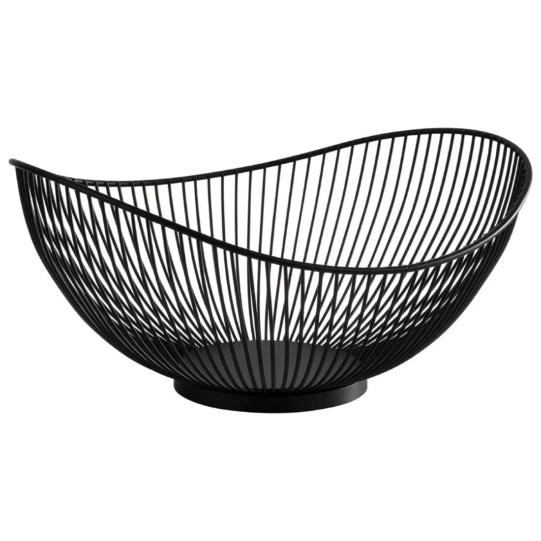 HS917 APS Svart Black Mesh Basket 295x255x135mm