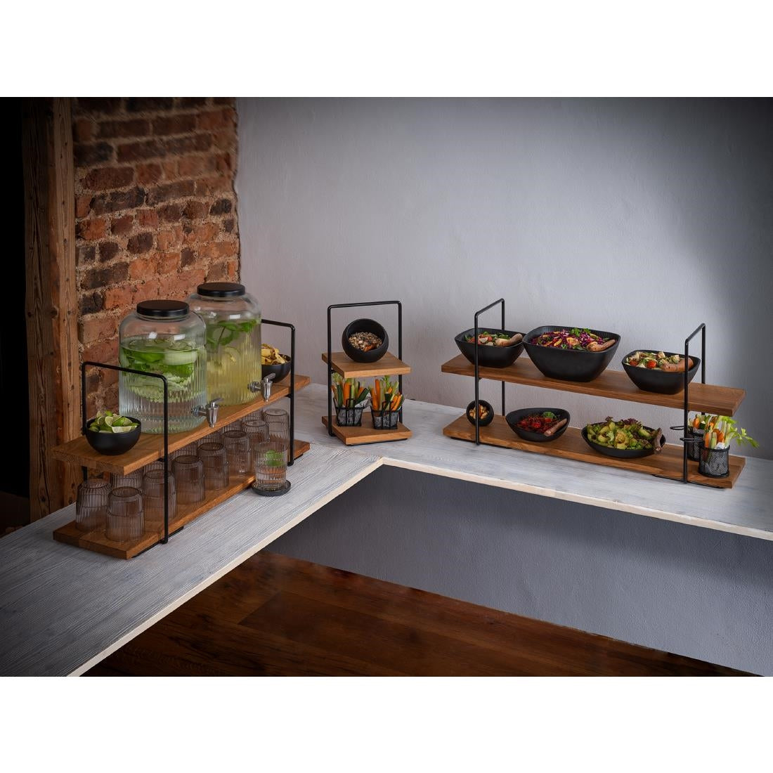 HS919 APS 2 Tiered Etagere 230x200x405mm