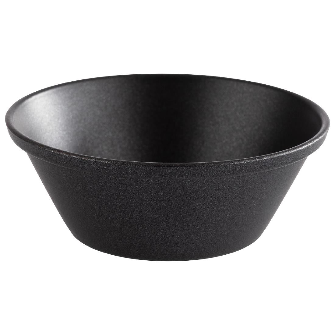 HS935 APS Dip Bowls Grey/Black 40ml (Pack of 6)