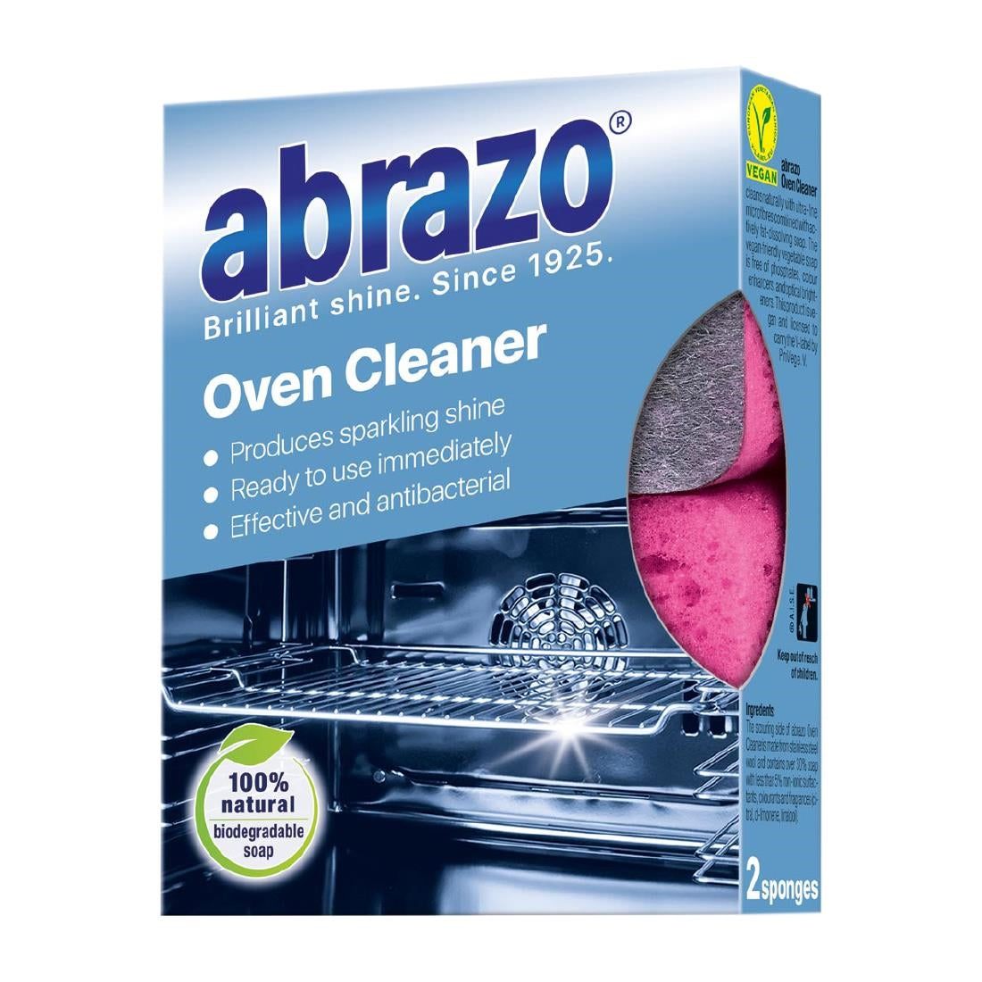HS957 Abrazo Oven Cleaner Sponges (Pack of 2)