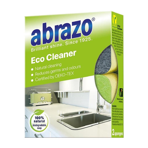 HS958 Abrazo Eco Cleaner Sponges (Pack of 2)