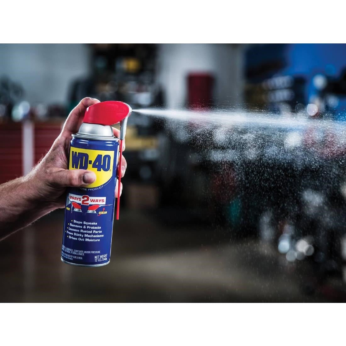 HS980 WD40 Multi-Use Spray with Smart Straw 300ml