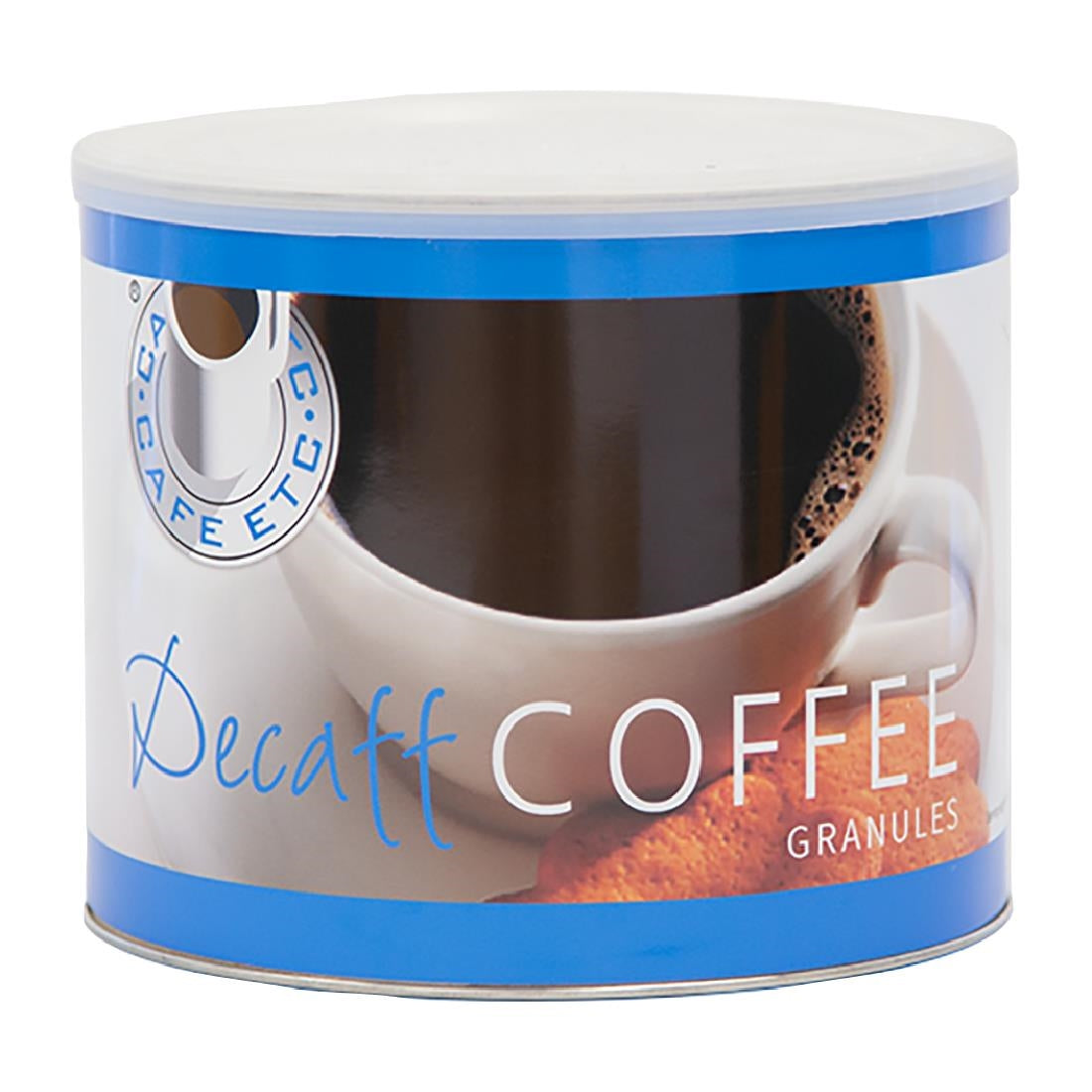HT323 Cafe Etc Decaffeinated Coffee Granules Blend 500g - Blue