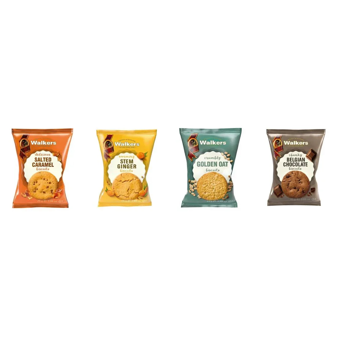 HT333 Walkers Mini Pack Assorted Biscuits (Pack of 100)