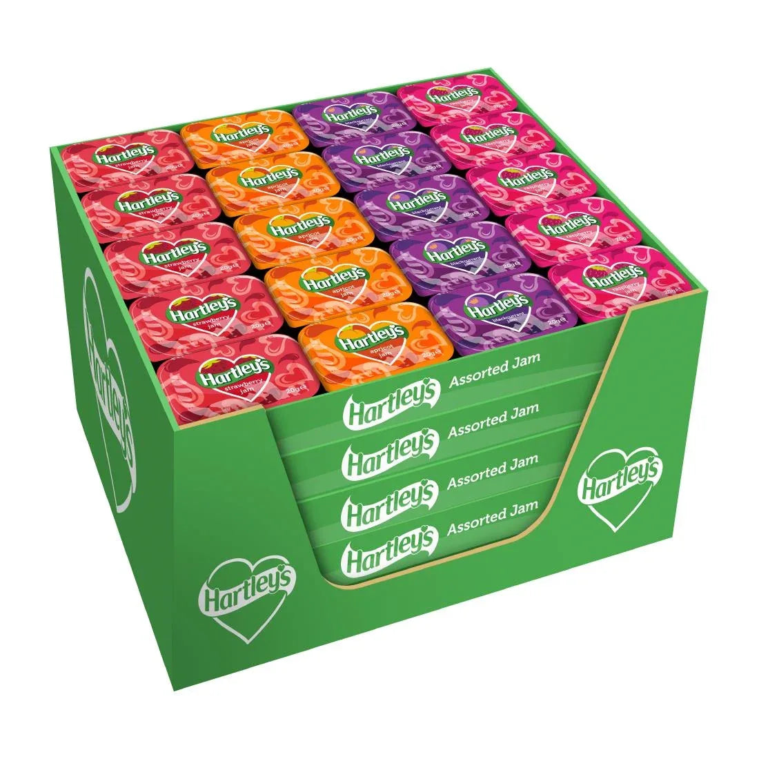 HT348 Hartley's Assorted Fruit Jams 20g (Pack of 100)