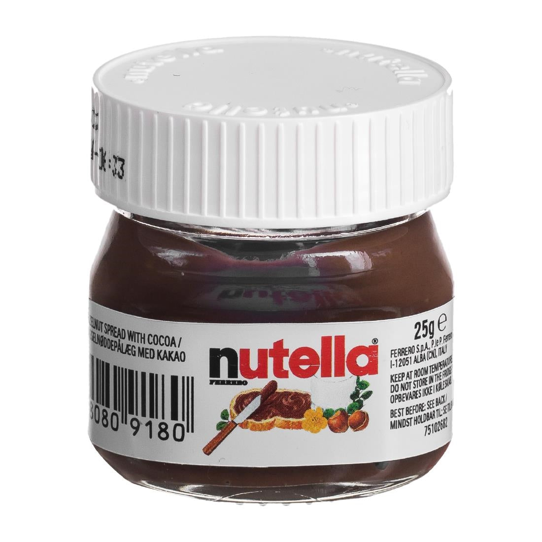 HT350 Nutella Mini Jars 25g (Pack of 64)