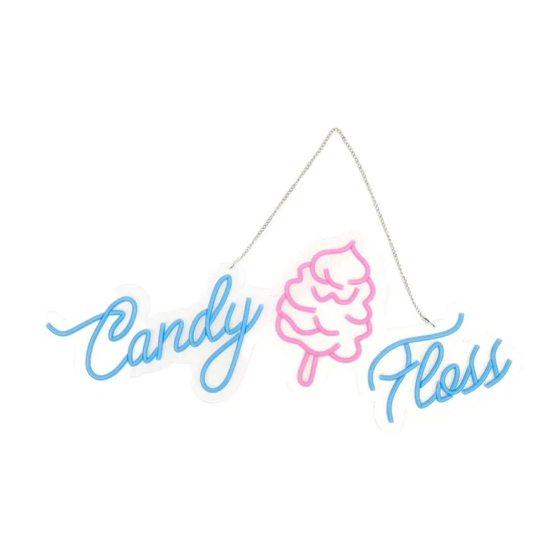 HT418 A1 Equipment Candy Floss Neon Style LED Light-up Sign A7362