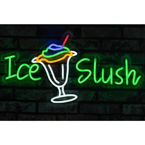 HT420 A1 Equipment Slush Neon Style LED Light-up Sign A7090