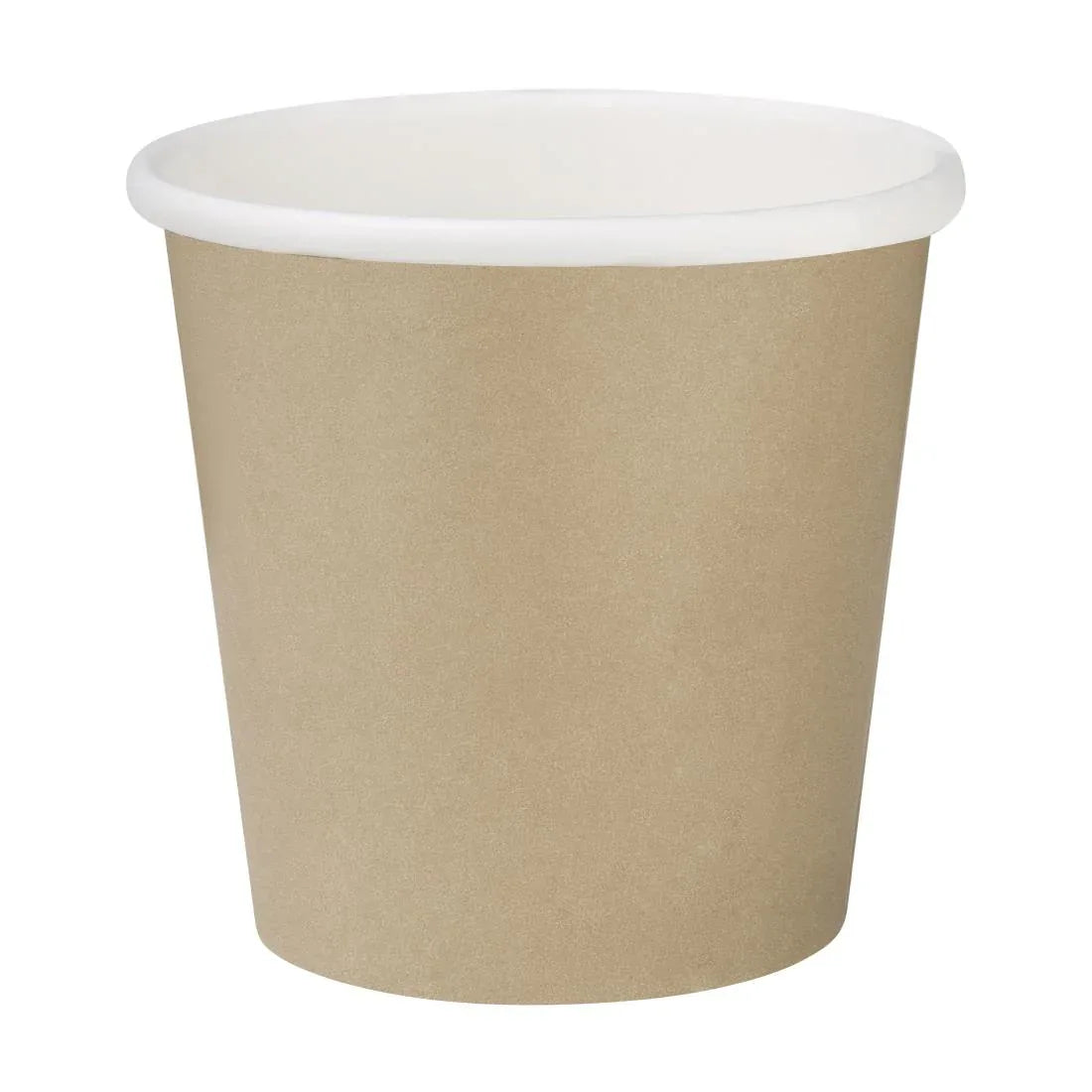 HT464 Fiesta Recyclable Hot Cups Single Wall Kraft 6oz (1000 Pack)