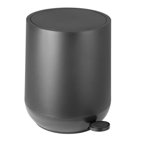 HT480 Jantex Round Pedal Bin Black 5Ltr