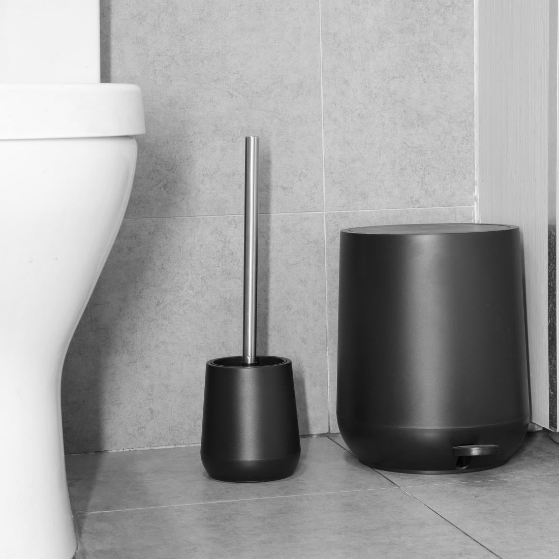 HT480 Jantex Round Pedal Bin Black 5Ltr