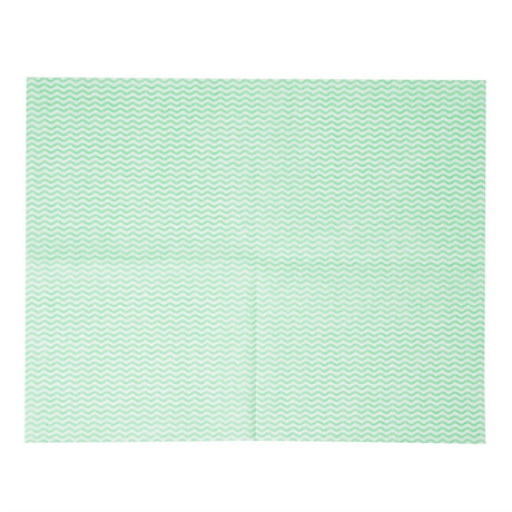 HT491 Jantex Heavy Duty Non-Woven Cloths Green (Pack of 25)