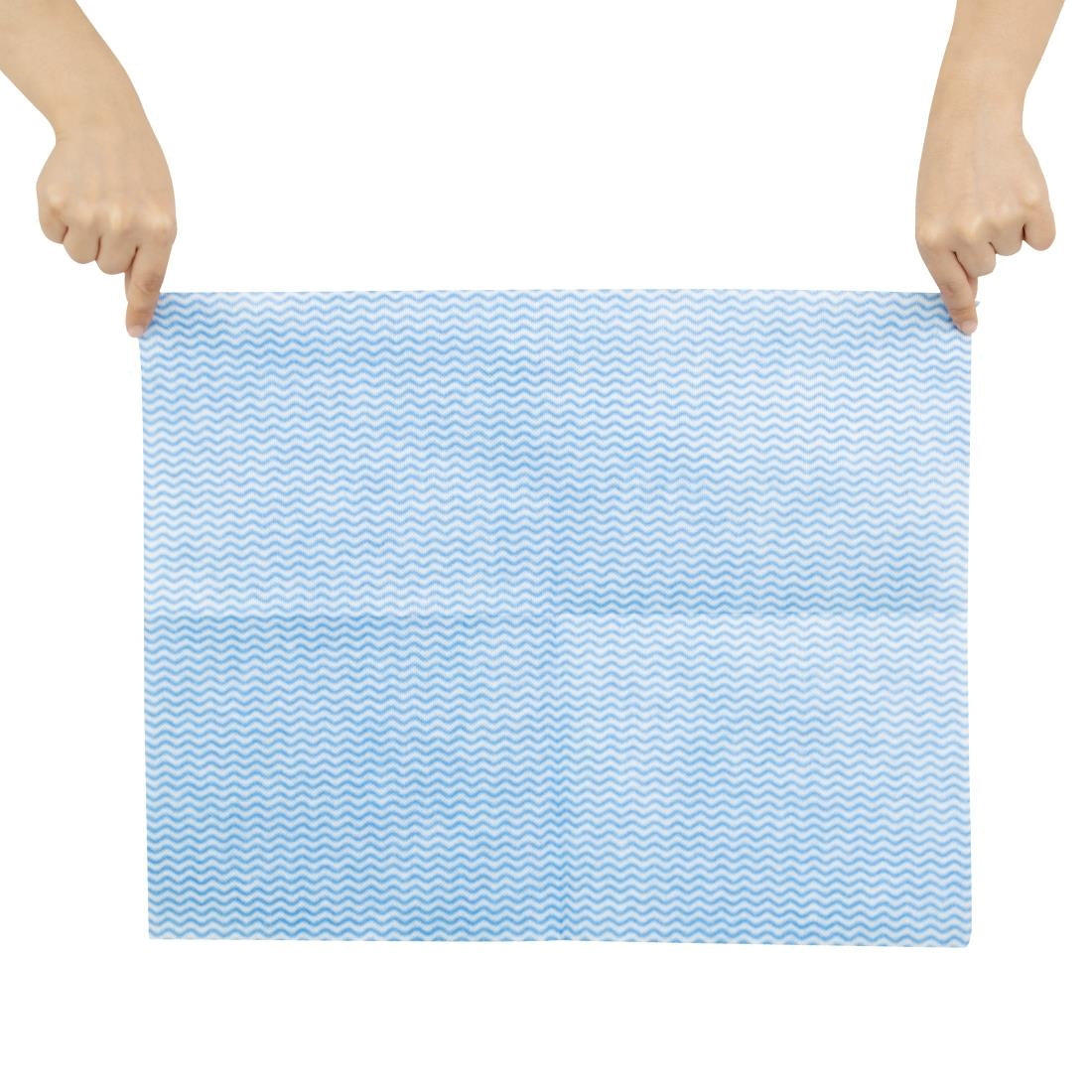 HT492 Jantex Heavy Duty Non-Woven Cloths Blue (Pack of 25)
