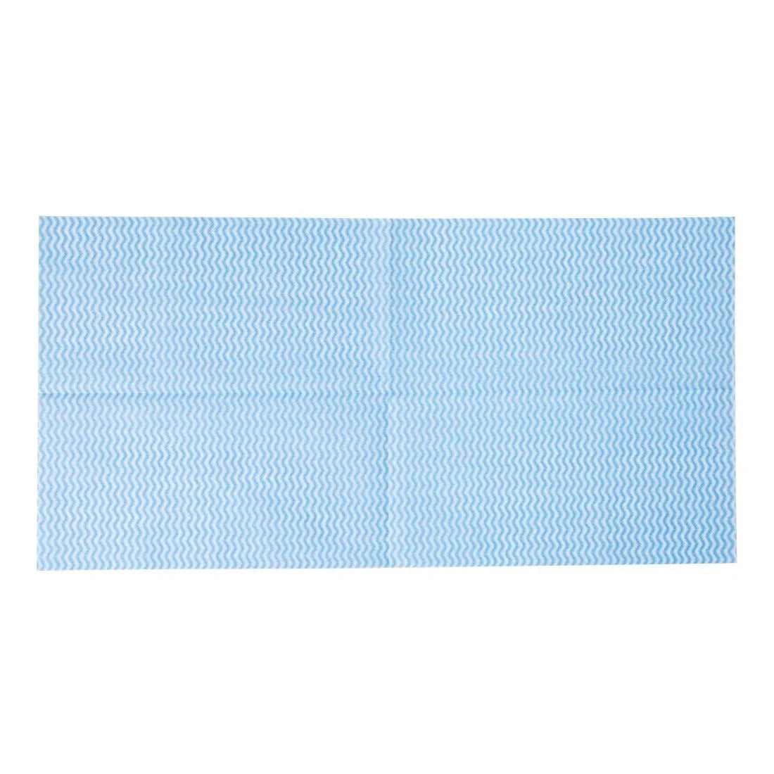 HT493 Jantex Washroom Cleaning Cloth Blue (Pack of 50)
