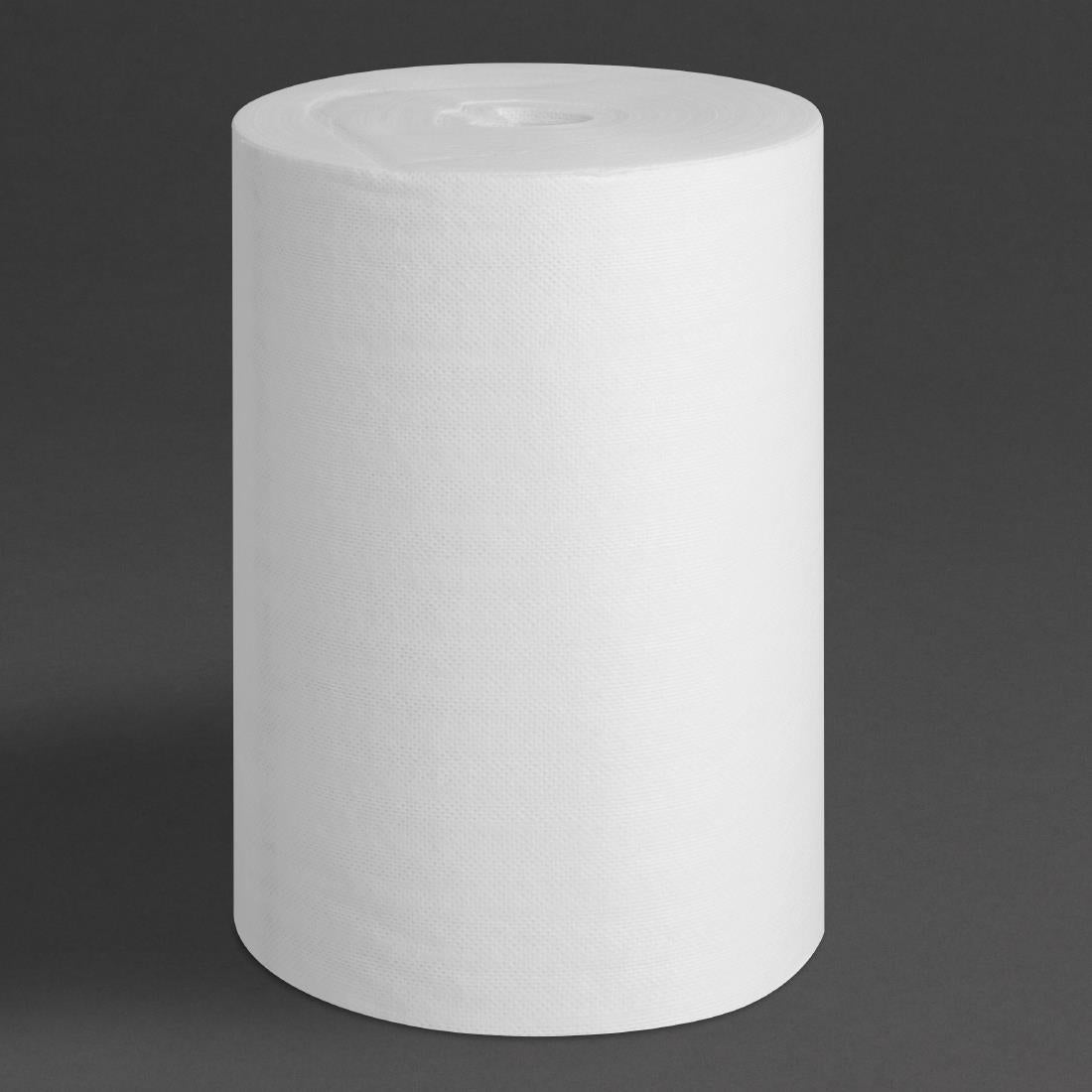 HT496 Jantex Green Compostable Cleaning Cloth White (Pack of 200)