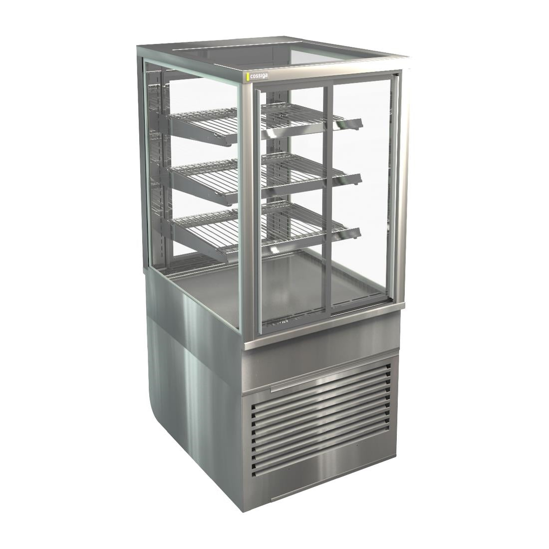 HT501 Cossiga Tower BTG Freestanding Multideck Display Fridge w/Sliding Front & Rear Doors 600mm