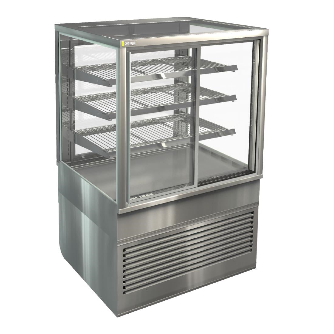 HT503 Cossiga Tower BTG Freestanding Multideck Display Fridge w/Sliding Front & Rear Doors 900mm