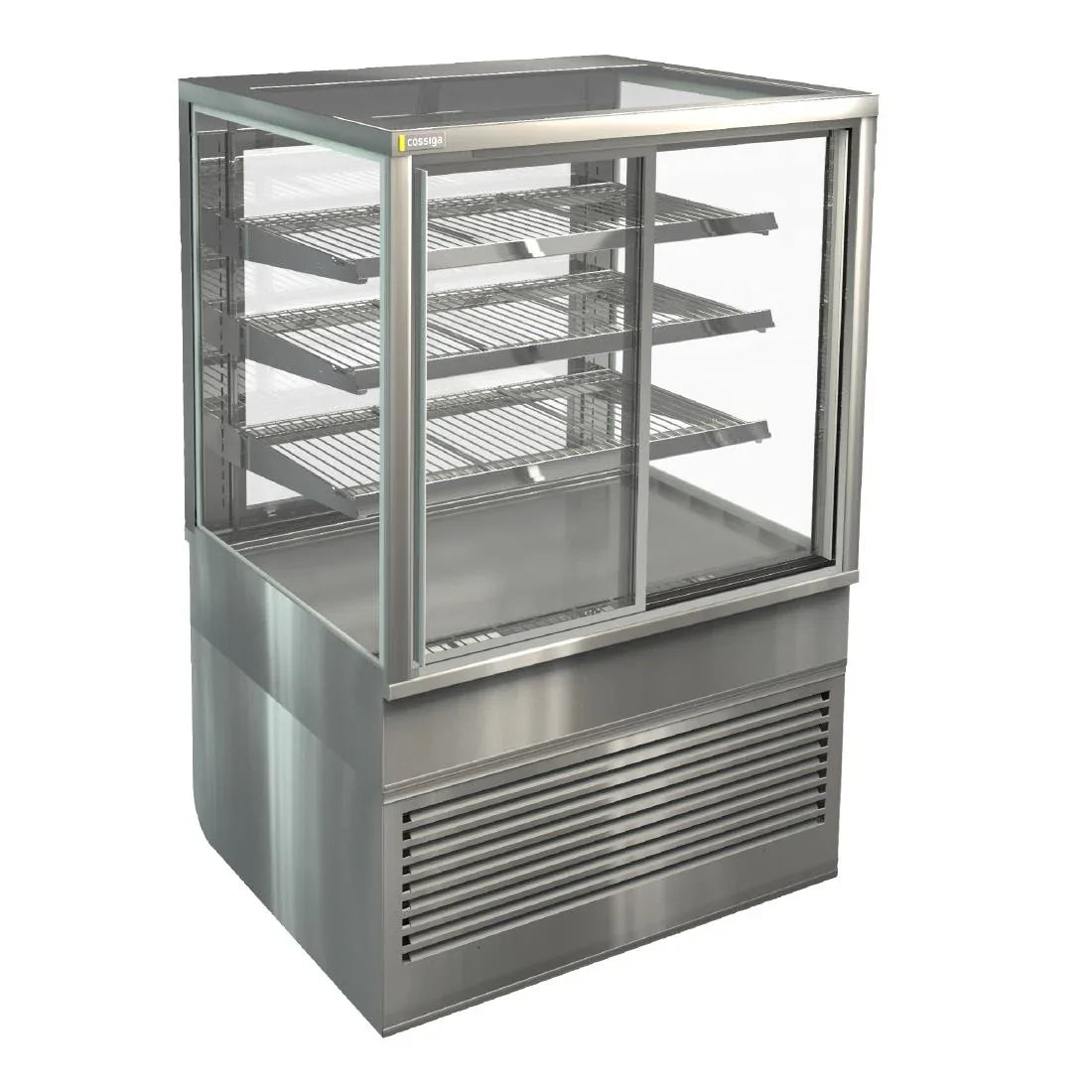 HT503 Cossiga Tower BTG Freestanding Multideck Display Fridge w/Sliding Front & Rear Doors 900mm