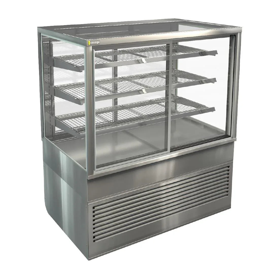 HT505 Cossiga Tower BTG Freestanding Multideck Display Fridge w/Sliding Front & Rear Doors 1200mm