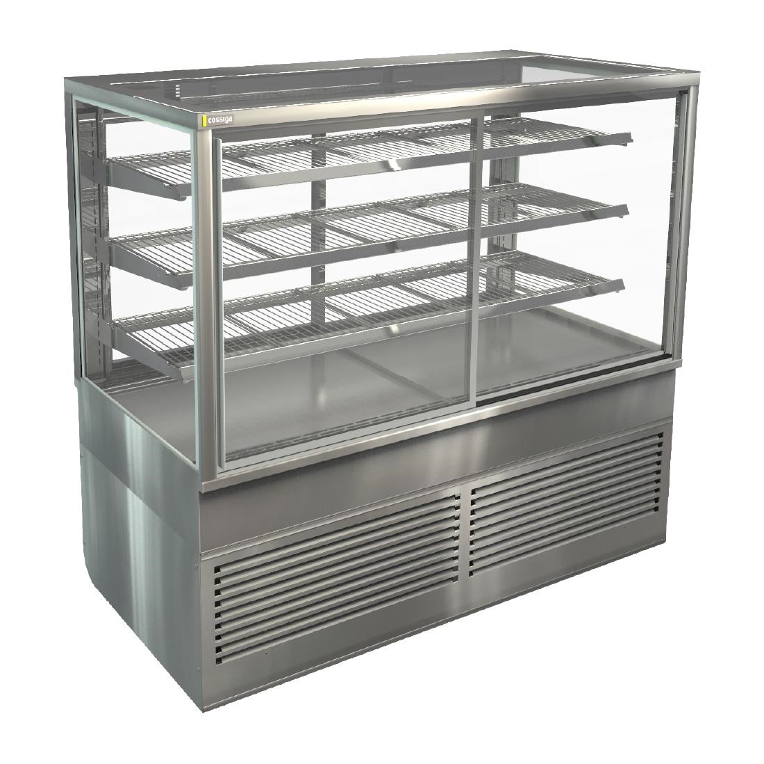 HT507 Cossiga Tower BTG Freestanding Multideck Display Fridge w/Sliding Front & Rear Doors 1500mm