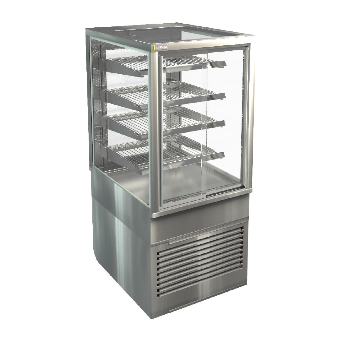 HT513 Cossiga Heated Freestanding Multideck Display w/Sliding Front & Rear Doors 600mm