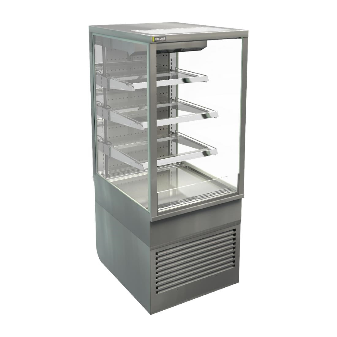 HT561 Cossiga Tower TTG Open Front Tall Refrigerated Freestanding Multideck w/Stainless Hinged Rear Door 600mm