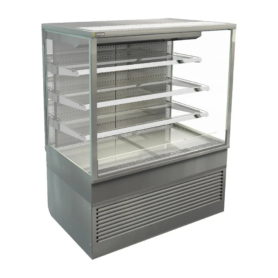 HT563 Cossiga Tower TTG Open Front Tall Refrigerated Freestanding Multideck w/Stainless Hinged Rear Door 1200mm