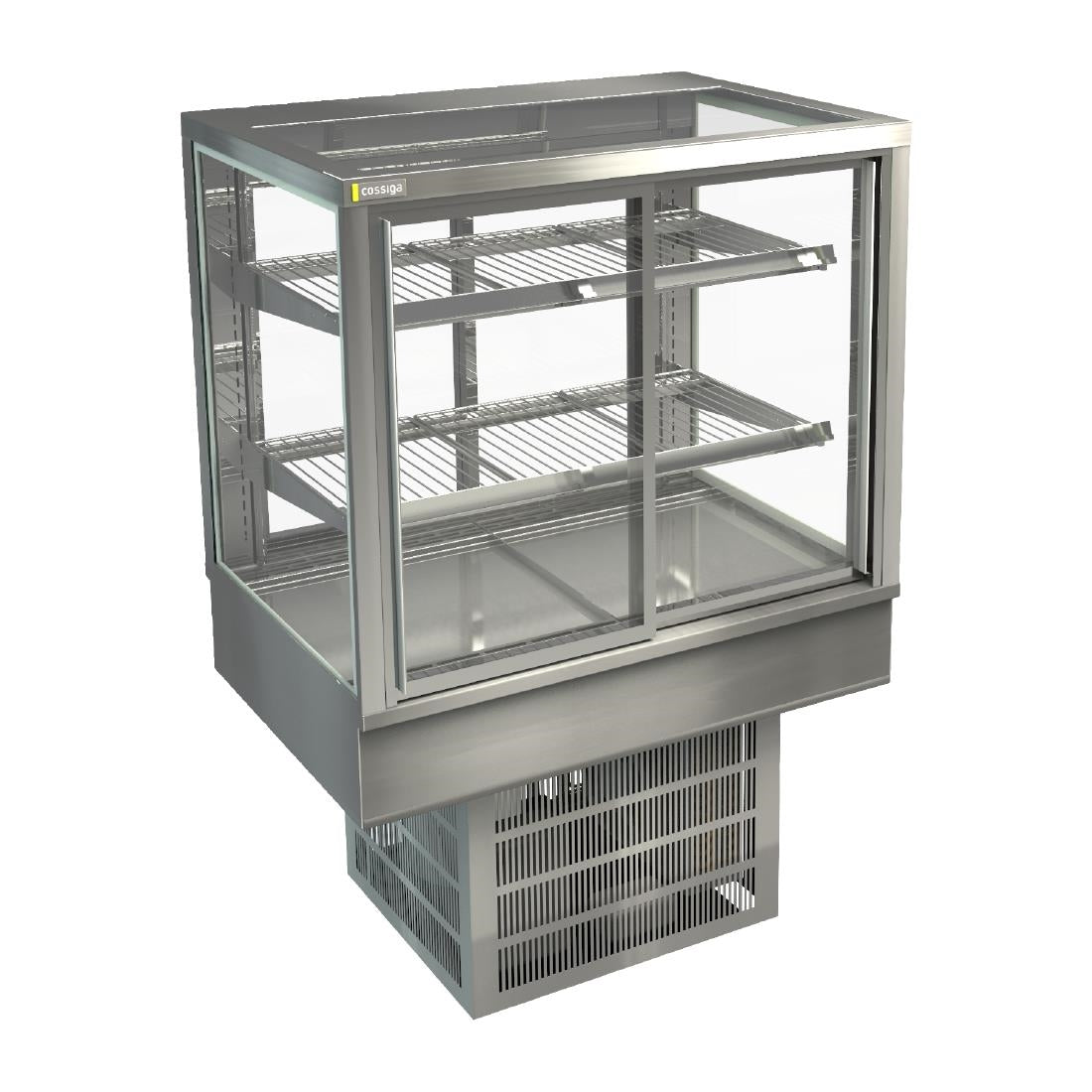 HT570 Cossiga Tower STG Refrigerated Drop-in Display w/Sliding Front & Rear Doors 900mm