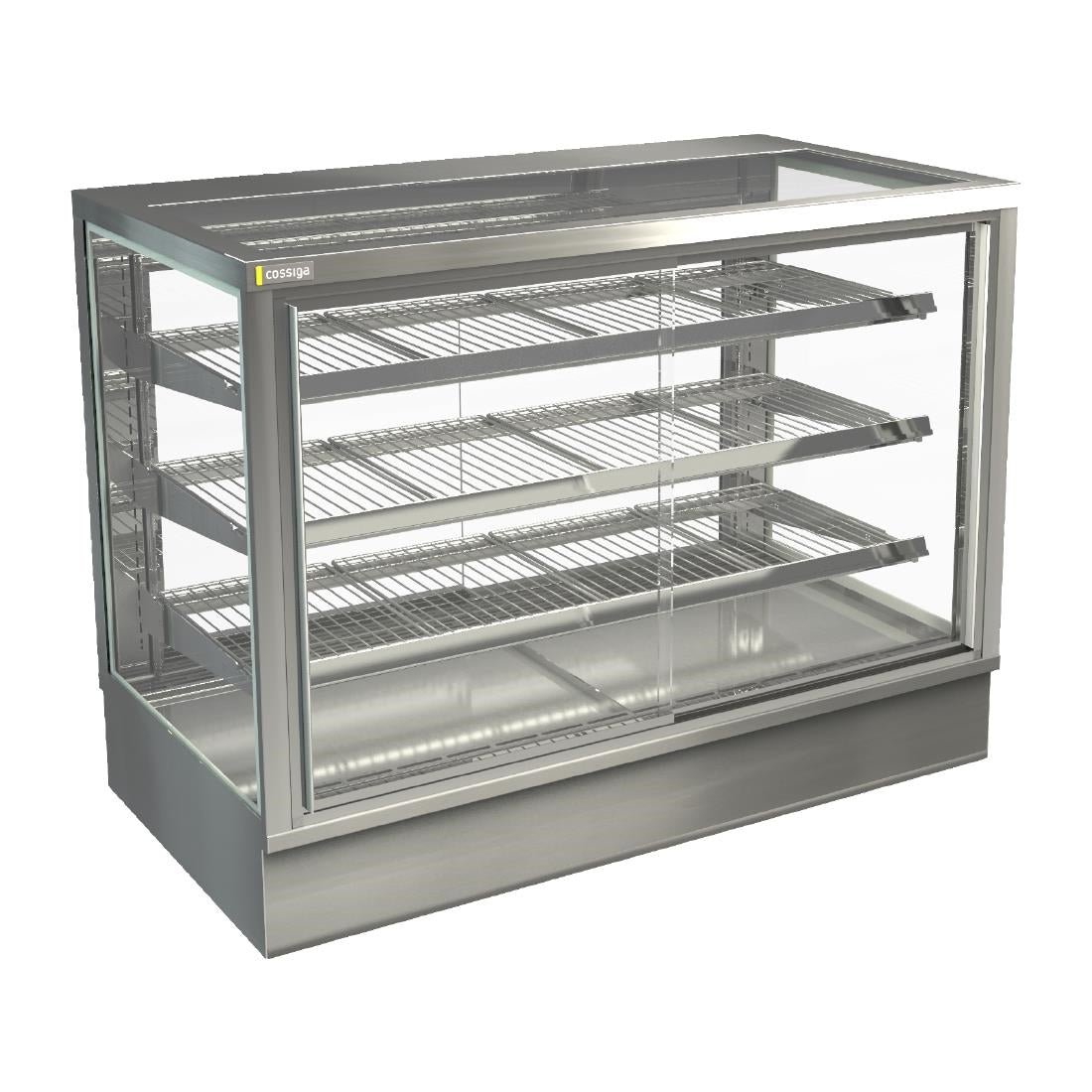 HT580 Cossiga Tower STG Heated Drop-in Display w/Sliding Front & Rear Doors 1200mm