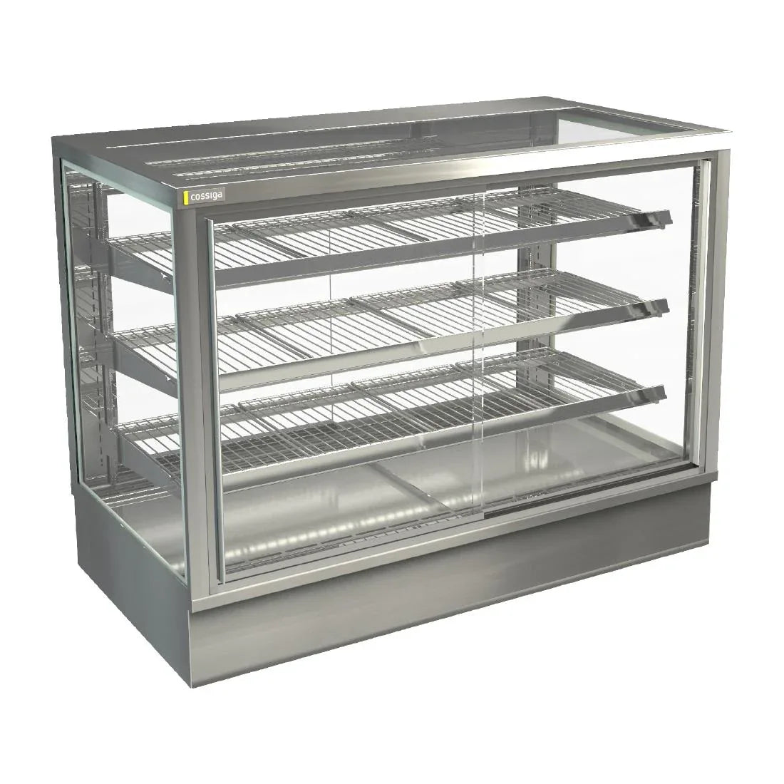 HT580 Cossiga Tower STG Heated Drop-in Display w/Sliding Front & Rear Doors 1200mm