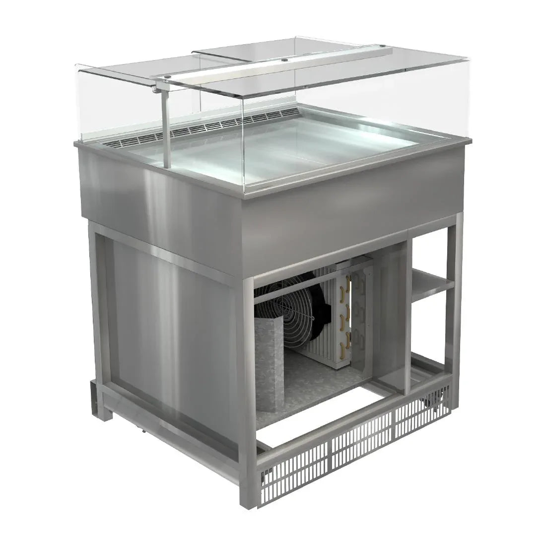 HT607 Cossiga LP PLUS Refrigerated Patisserie Display w/Ambient Storage 900mm