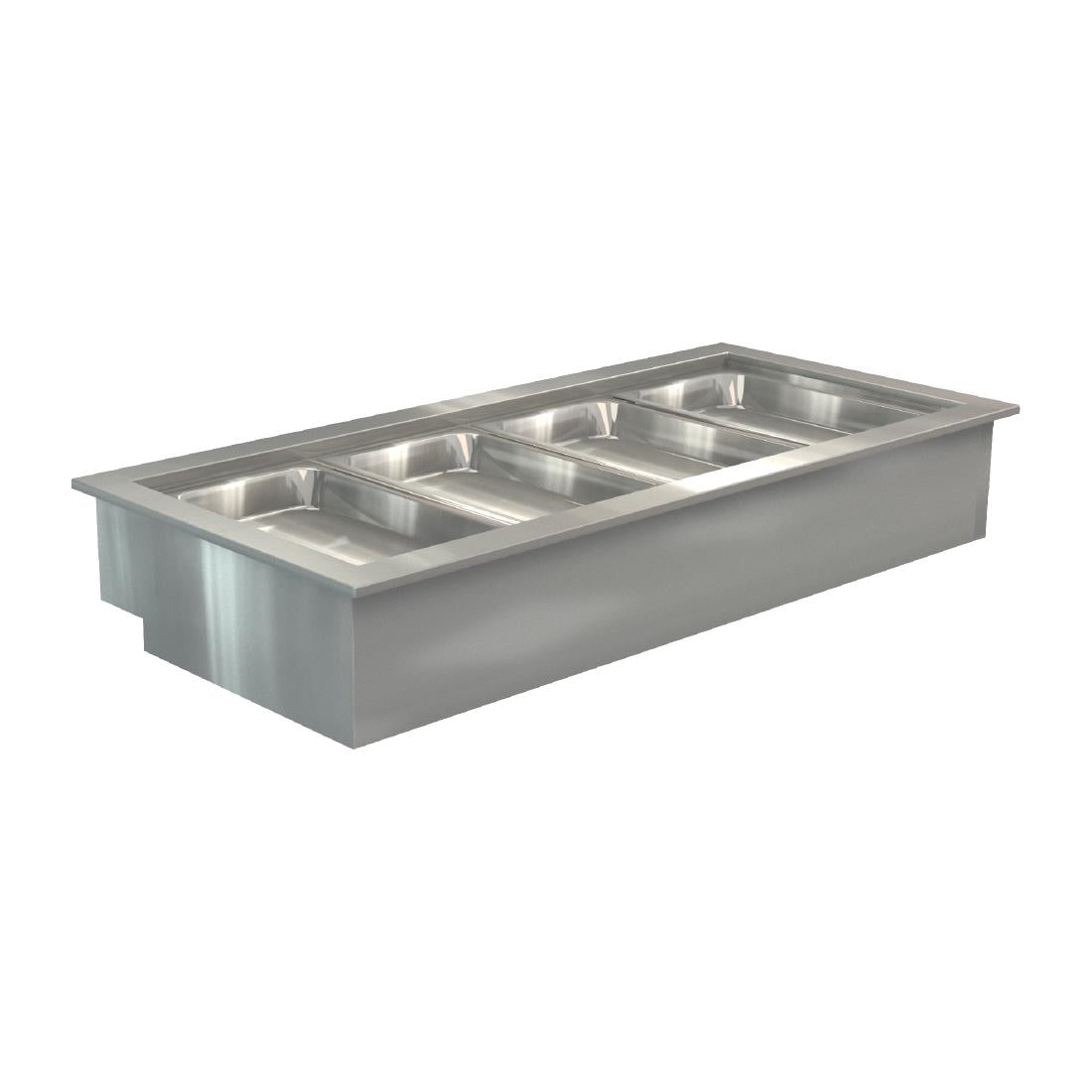 HT653 Cossiga Linear Series Drop-in Bain Marie 4x1/1 GN 1485mm