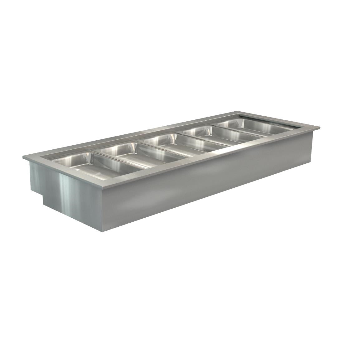 HT654 Cossiga Linear Series Drop-in Bain Marie 5x1/1 G/N 1825mm