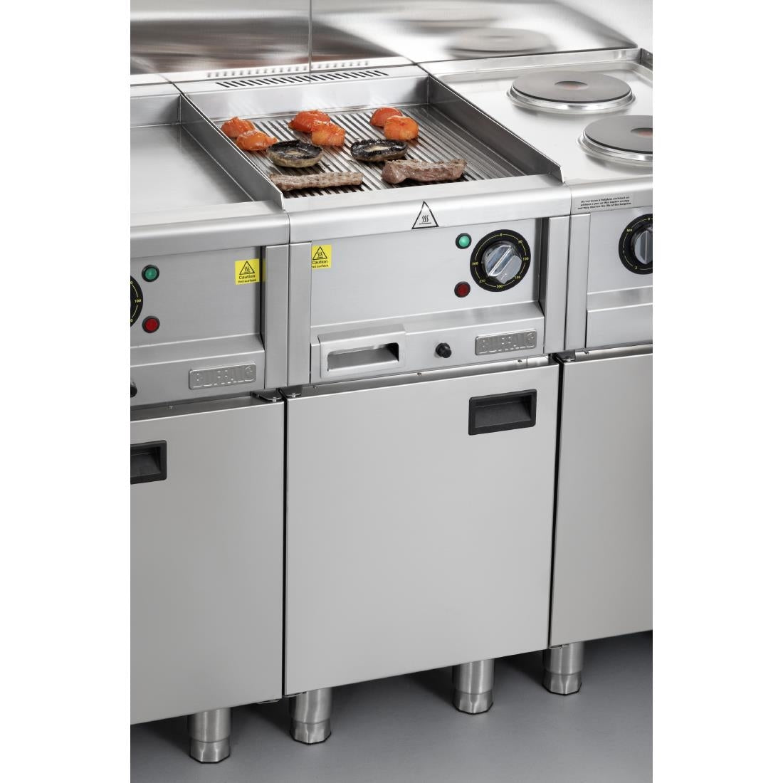 HT754 Buffalo 600 Series Ribbed Electric Griddle 400mm 2.9kW