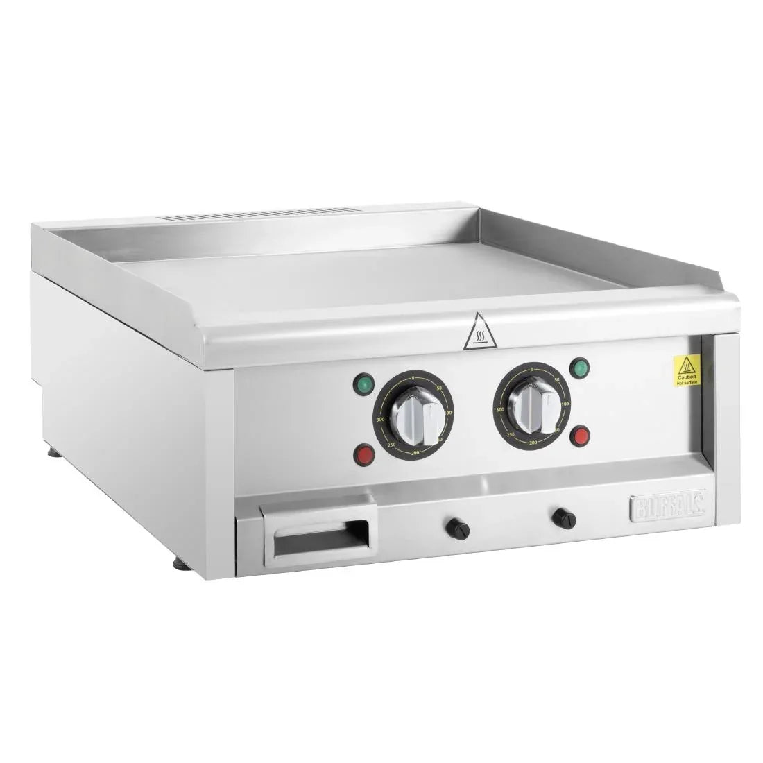 HT755 Buffalo 600 Series Dual Zone Electric Griddle 600mm wide - Single Phase