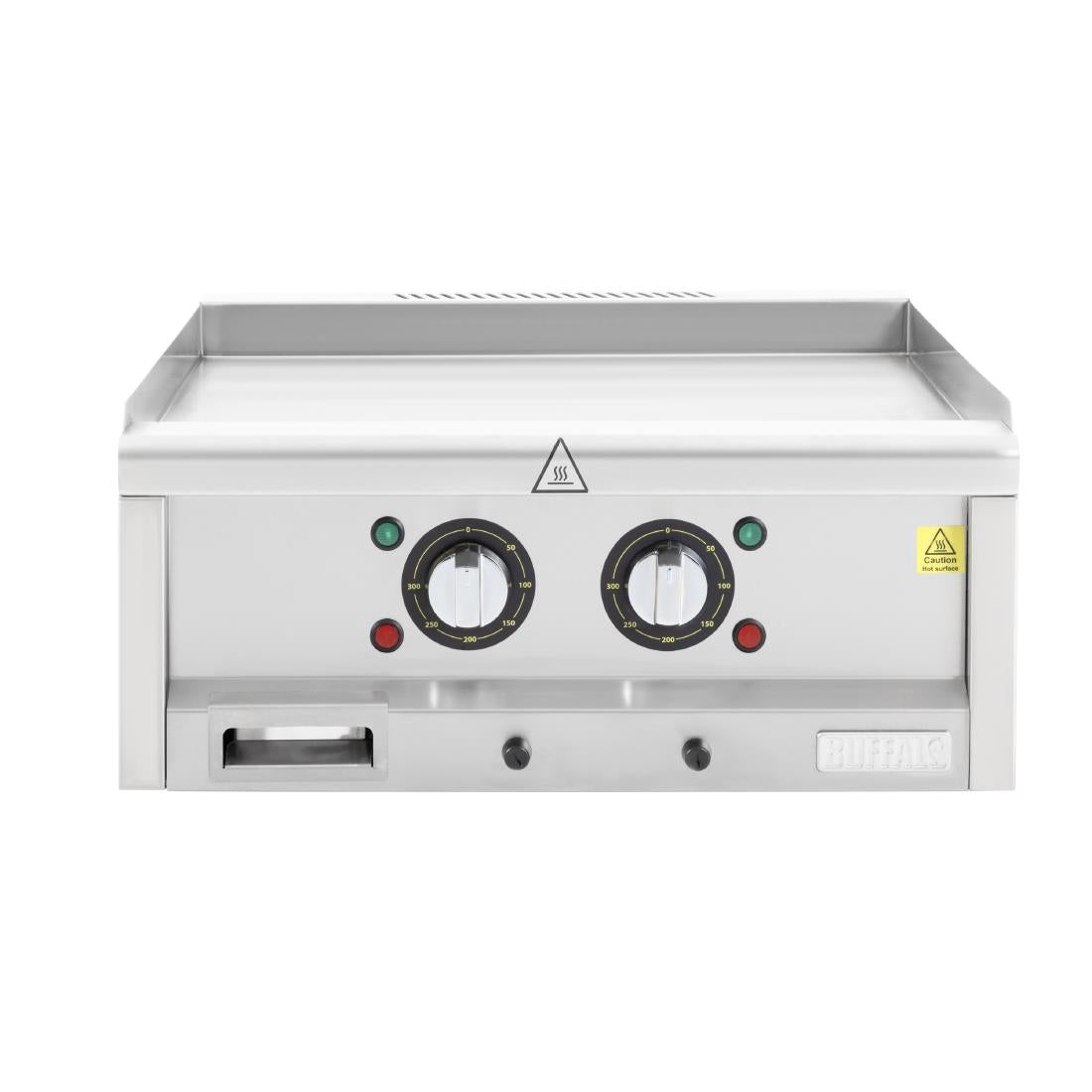 HT755 Buffalo 600 Series Dual Zone Electric Griddle 600mm wide - Single Phase