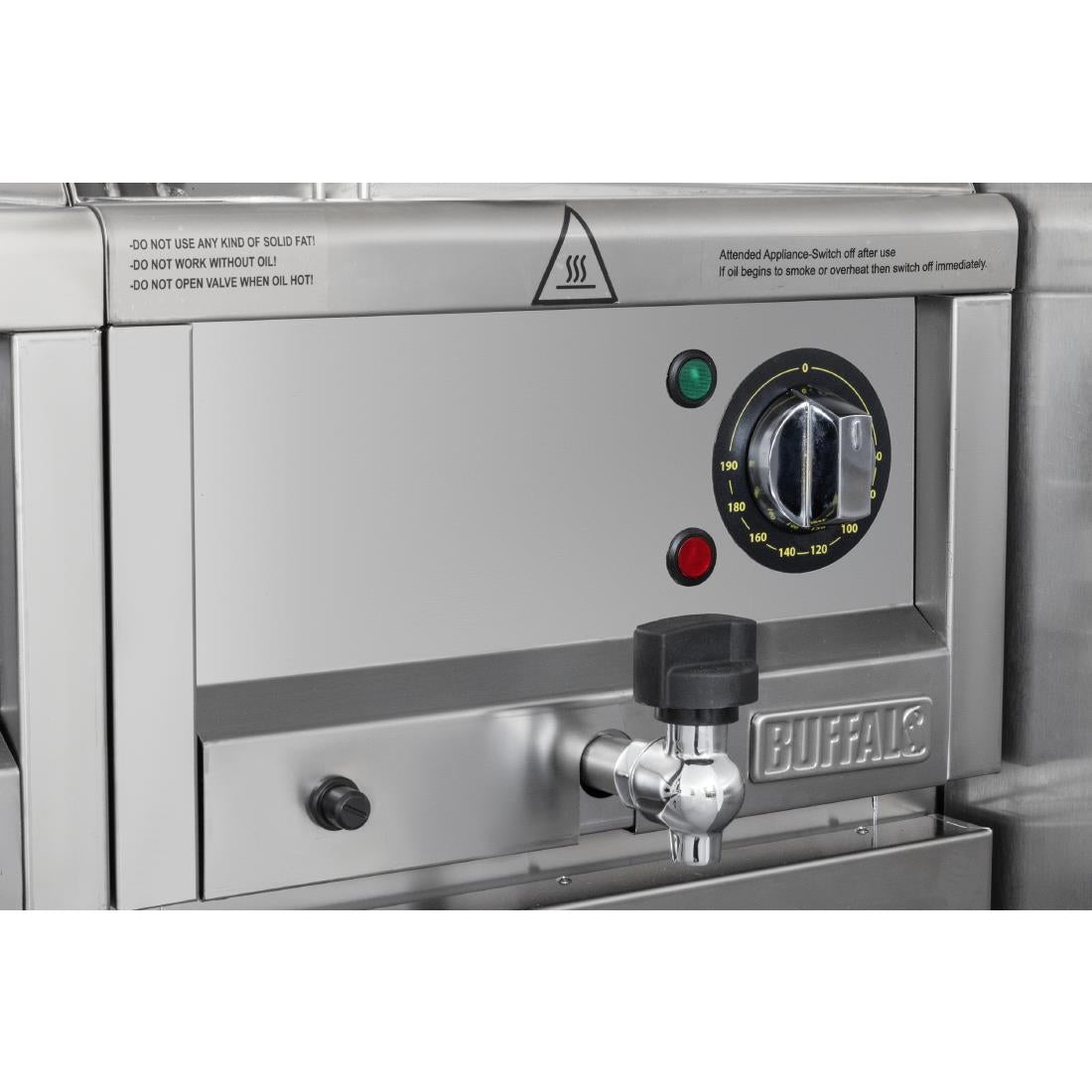 HT756 Buffalo 600 Series Single Tank Electric Fryer 8Ltr