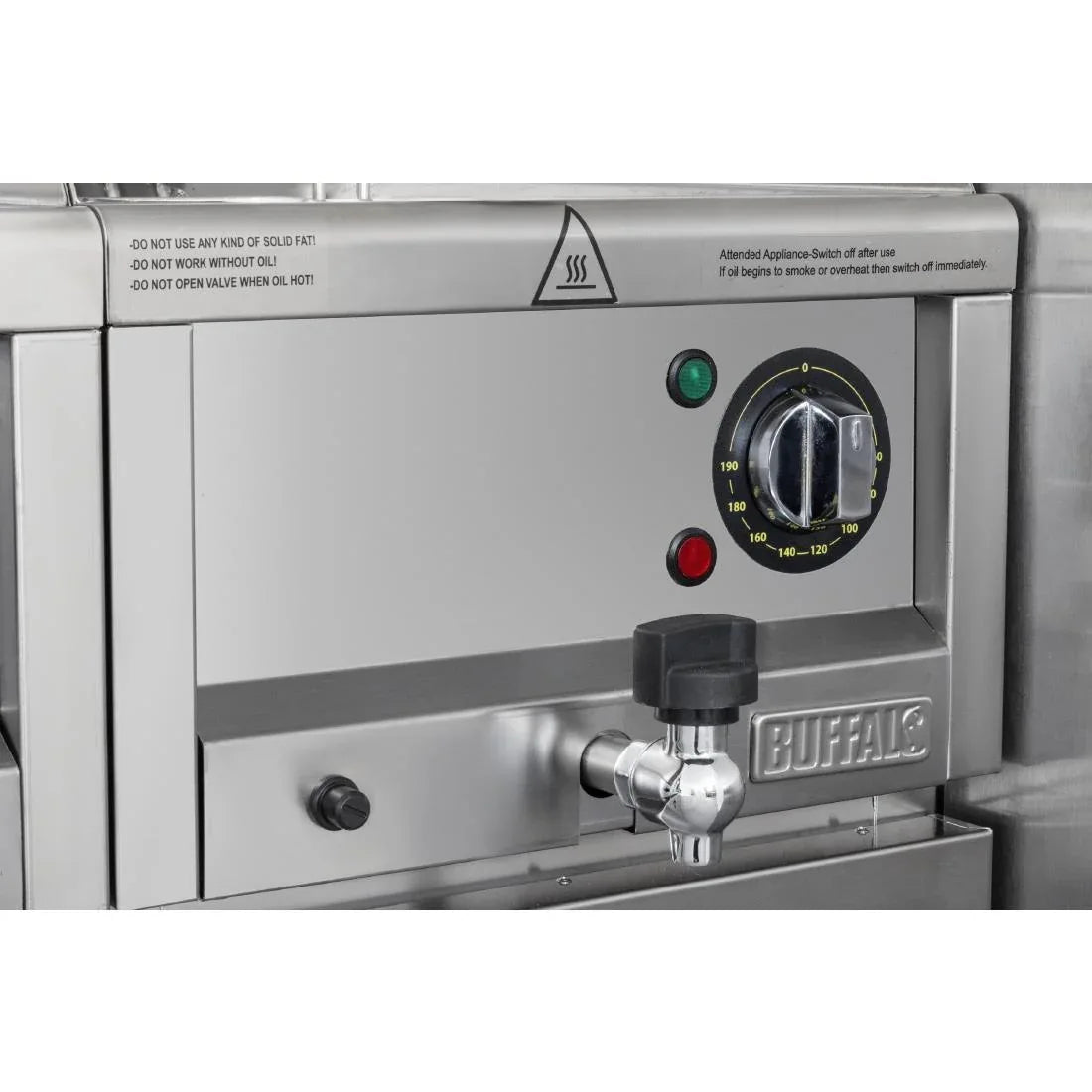 HT756 Buffalo 600 Series Single Tank Electric Fryer 8Ltr
